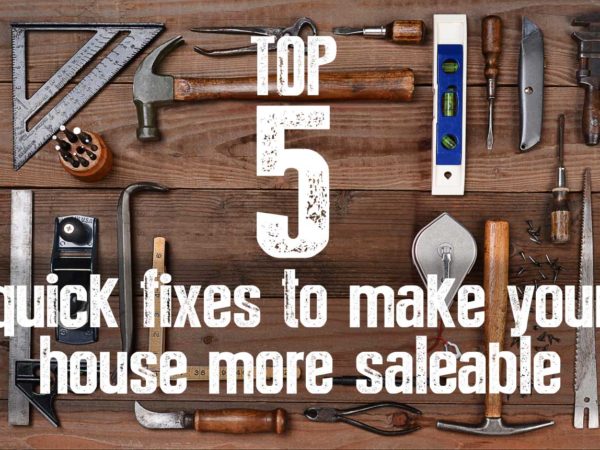 Top 5 quick fixes to make your house more saleable
